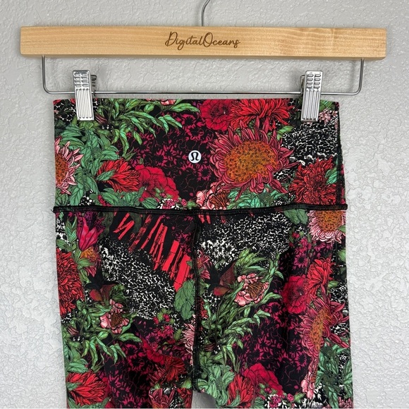 Lululemon Wunder Under Hi-Rise Tight 28" Zen Garden Multi 4 - EUC, Leggings - Picture 8 of 11